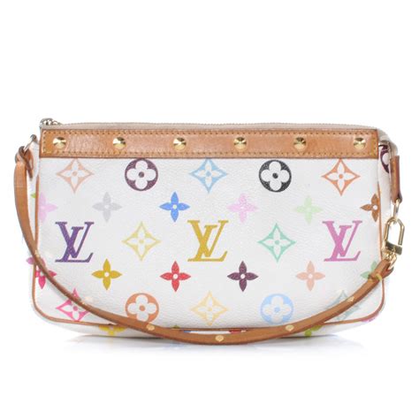 louis vuitton mini pochette white|Louis Vuitton multi pochette monogram.